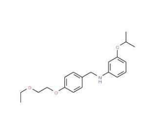 N-[4-(2-Ethoxyethoxy)benzyl]-3-isopropoxyaniline - chemical structure image