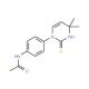 N-[4-(2-Mercapto-4,4-dimethylpyrimidin-1(4H)-yl)phenyl]acetamide - chemical structure image