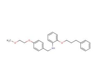 N-[4-(2-Methoxyethoxy)benzyl]-2-(3-phenylpropoxy)aniline - chemical structure image
