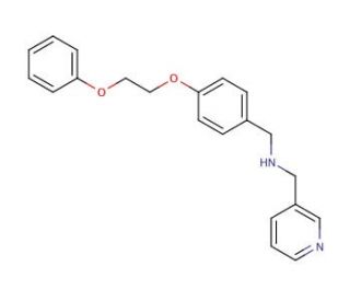 N-[4-(2-Phenoxyethoxy)benzyl](3-pyridinyl)-methanamine - chemical structure image