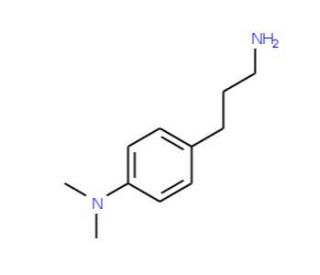 N-[4-(3-aminopropyl)phenyl]-N,N-dimethylamine (CAS 112103-97-6) - chemical structure image