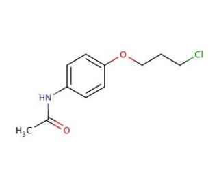 N-[4-(3-Chloro-propoxy)-phenyl]-acetamide - chemical structure image
