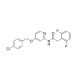 N-[4-[(4-Chlorophenyl)methoxy]-2-pyridinyl]-2,6-difluoro-benzeneacetamide (CAS 1415834-63-7) - chemical structure image
