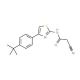 N-[4-(4-tert-butylphenyl)-1,3-thiazol-2-yl]-2-cyanoacetamide - chemical structure image