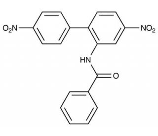 N-(4,4&prime;-Dinitro-biphenyl-2-yl)-benzamide (CAS 84682-33-7) - chemical structure image