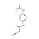 N-[4-(acetylamino)phenyl]-2-cyanoacetamide - chemical structure image
