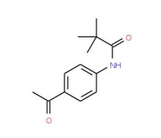N-(4-Acetylphenyl)-2,2-dimethylpropanamide - chemical structure image