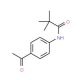N-(4-Acetylphenyl)-2,2-dimethylpropanamide - chemical structure image