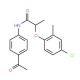 N-(4-Acetylphenyl)-2-(4-chloro-2-methylphenoxy)-propanamide - chemical structure image