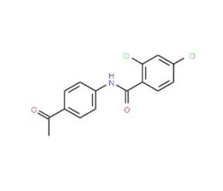 N-(4-Acetylphenyl)-2,4-dichlorobenzamide - chemical structure image