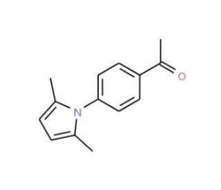 N-(4-Acetylphenyl)-2,5-dimethylpyrrole (CAS 83935-45-9) - chemical structure image