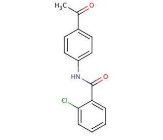 N-(4-Acetylphenyl)-2-chlorobenzamide - chemical structure image