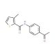 N-(4-Acetylphenyl)-3-methylthiophene-2-carboxamide - chemical structure image
