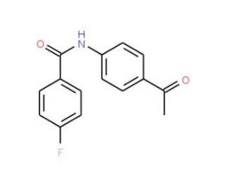 N-(4-Acetylphenyl)-4-fluorobenzamide - chemical structure image