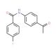 N-(4-Acetylphenyl)-4-fluorobenzamide - chemical structure image
