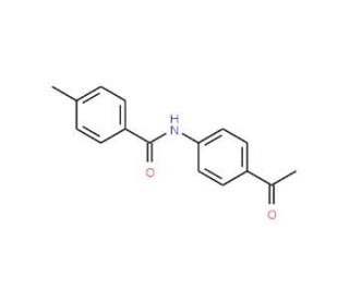N-(4-Acetylphenyl)-4-methylbenzamide - chemical structure image