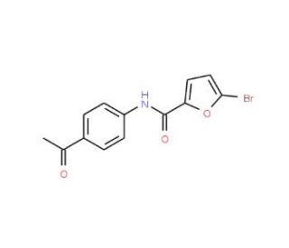 N-(4-Acetylphenyl)-5-bromo-2-furamide - chemical structure image