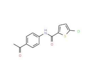 N-(4-Acetylphenyl)-5-chlorothiophene-2-carboxamide - chemical structure image