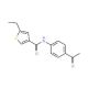 N-(4-Acetylphenyl)-5-ethylthiophene-3-carboxamide - chemical structure image