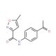 N-(4-Acetylphenyl)-5-methylisoxazole-3-carboxamide - chemical structure image