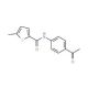 N-(4-Acetylphenyl)-5-methylthiophene-2-carboxamide - chemical structure image