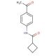 N-(4-Acetylphenyl)cyclobutanecarboxamide - chemical structure image