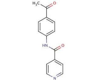 N-(4-Acetylphenyl)isonicotinamide - chemical structure image