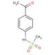 N-(4-Acetylphenyl)methanesulfonamide (CAS 5317-89-5) - chemical structure image