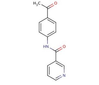 N-(4-Acetylphenyl)nicotinamide - chemical structure image