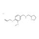 N-[4-(allyloxy)-3-methoxybenzyl]-N-(tetrahydrofuran-2-ylmethyl)amine hydrochloride - chemical structure image