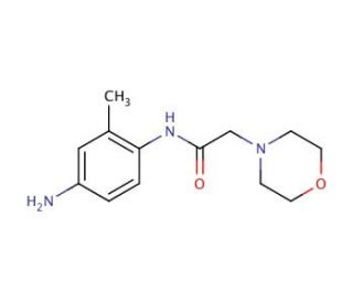 N-(4-Amino-2-methyl-phenyl)-2-morpholin-4-yl-acetamide - chemical structure image