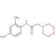 N-(4-Amino-2-methyl-phenyl)-2-morpholin-4-yl-acetamide - chemical structure image