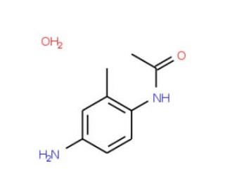 N-(4-Amino-2-methyl-phenyl)-acetamide hydrate - chemical structure image
