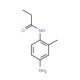 N-(4-Amino-2-methyl-phenyl)-propionamide - chemical structure image