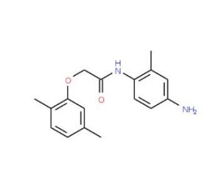 N-(4-Amino-2-methylphenyl)-2-(2,5-dimethylphenoxy)acetamide - chemical structure image