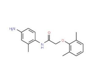 N-(4-Amino-2-methylphenyl)-2-(2,6-dimethylphenoxy)acetamide - chemical structure image