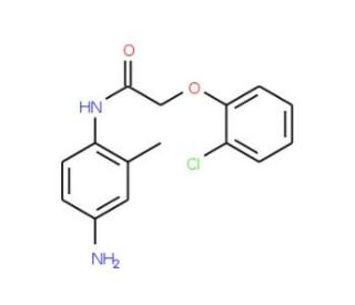 N-(4-Amino-2-methylphenyl)-2-(2-chlorophenoxy)-acetamide - chemical structure image