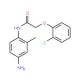 N-(4-Amino-2-methylphenyl)-2-(2-chlorophenoxy)-acetamide - chemical structure image