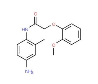 N-(4-Amino-2-methylphenyl)-2-(2-methoxyphenoxy)-acetamide - chemical structure image