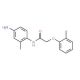 N-(4-Amino-2-methylphenyl)-2-(2-methylphenoxy)-acetamide - chemical structure image