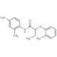 N-(4-Amino-2-methylphenyl)-2-(2-methylphenoxy)-butanamide - chemical structure image
