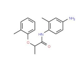 N-(4-Amino-2-methylphenyl)-2-(2-methylphenoxy)-propanamide - chemical structure image