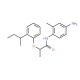 N-(4-Amino-2-methylphenyl)-2-[2-(sec-butyl)-phenoxy]propanamide - chemical structure image