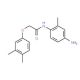 N-(4-Amino-2-methylphenyl)-2-(3,4-dimethylphenoxy)acetamide - chemical structure image