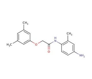 N-(4-Amino-2-methylphenyl)-2-(3,5-dimethylphenoxy)acetamide - chemical structure image