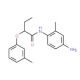 N-(4-Amino-2-methylphenyl)-2-(3-methylphenoxy)-butanamide - chemical structure image