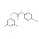 N-(4-Amino-2-methylphenyl)-2-(4-chloro-3,5-dimethylphenoxy)acetamide - chemical structure image