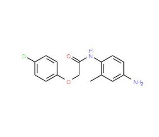 N-(4-Amino-2-methylphenyl)-2-(4-chlorophenoxy)-acetamide - chemical structure image