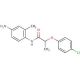 N-(4-Amino-2-methylphenyl)-2-(4-chlorophenoxy)-propanamide - chemical structure image