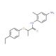 N-(4-Amino-2-methylphenyl)-2-(4-ethylphenoxy)-propanamide - chemical structure image
